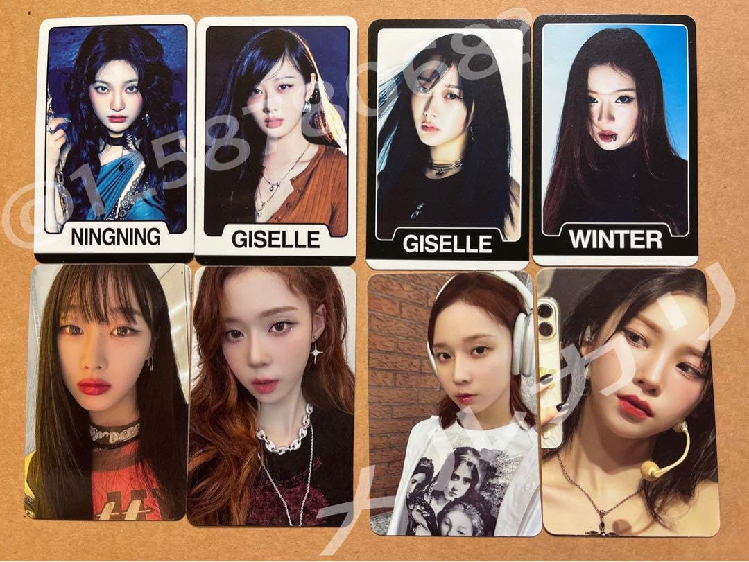 aespa drama ジゼル popup MD フーディ トレカ