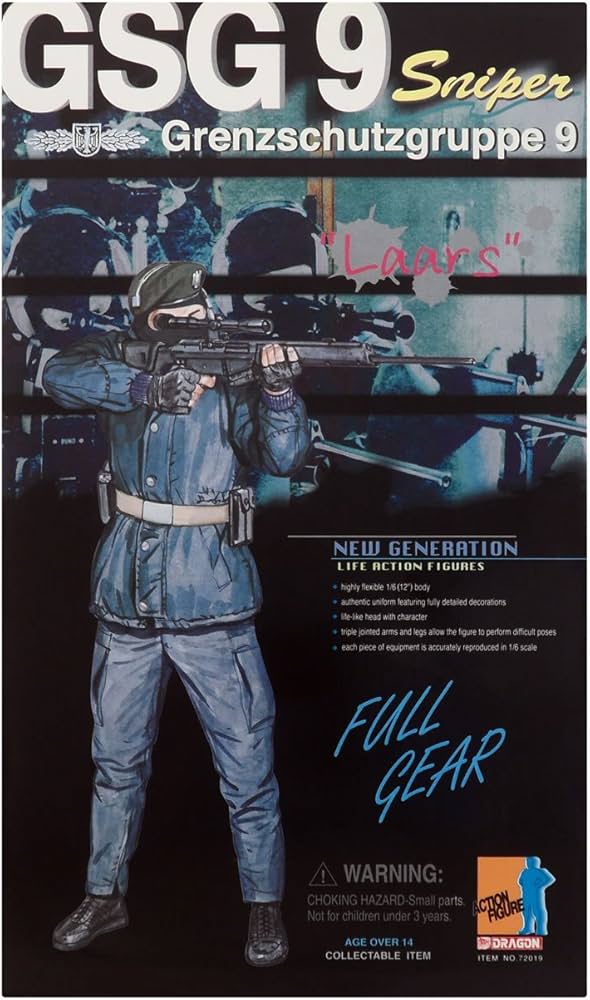 Amazon.com: GSG 9 Grenzschutzgruppe 9 Sniper by Dragon Models