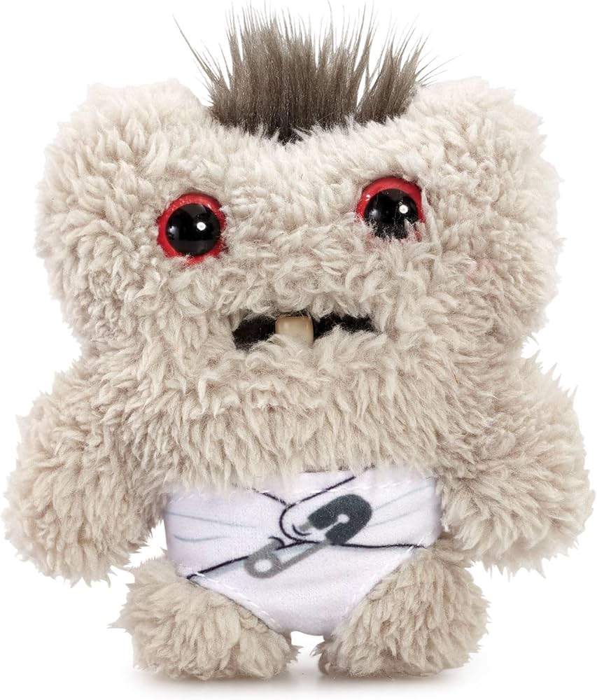 Amazon.co.jp: Fuggler Baby Fugg - S1 Grey Mcgoo Plush Toy