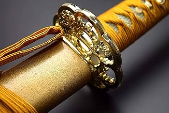 Amazon.co.jp: 模造刀-美術刀剣-関 豊臣秀吉・黄金拵え 戦国武将 V