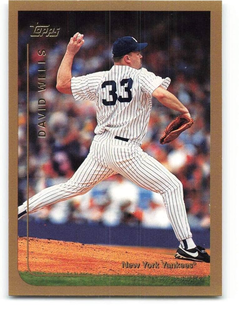 Amazon.com: 1999 Topps #10 David Wells NM-MT New York Yankees
