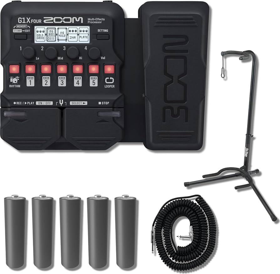 Amazon.com: Zoom G1X Four Guitar Effects Processor w/Built-In