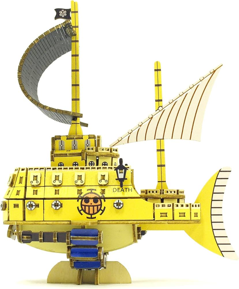 Amazon | ki-gu-mi ワンピース トラファルガー ロー 潜水艦 - 小学生