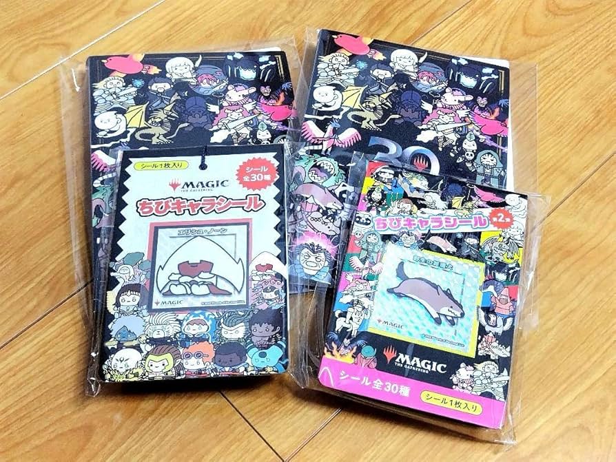 FINAL FANTASY ちびキャラシール12点+バインダーセット MTG ファイナル