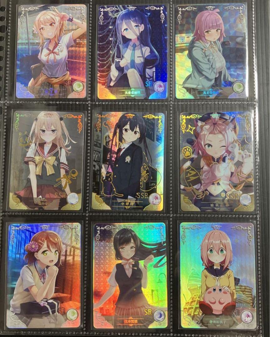 Amazon.co.jp: カード ACGカード 9枚セット アニメファンカード