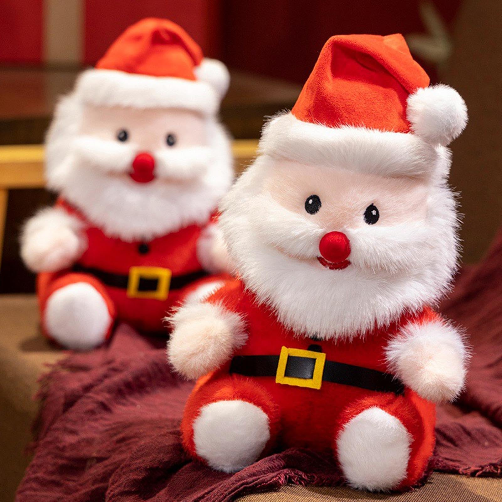 Amazon | クリスマスぬいぐるみサンタクロースぬいぐるみ、クリスマス