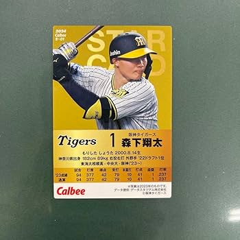 Amazon.co.jp: プロ野球チップス2024森下翔太サイン入りカード : おもちゃ