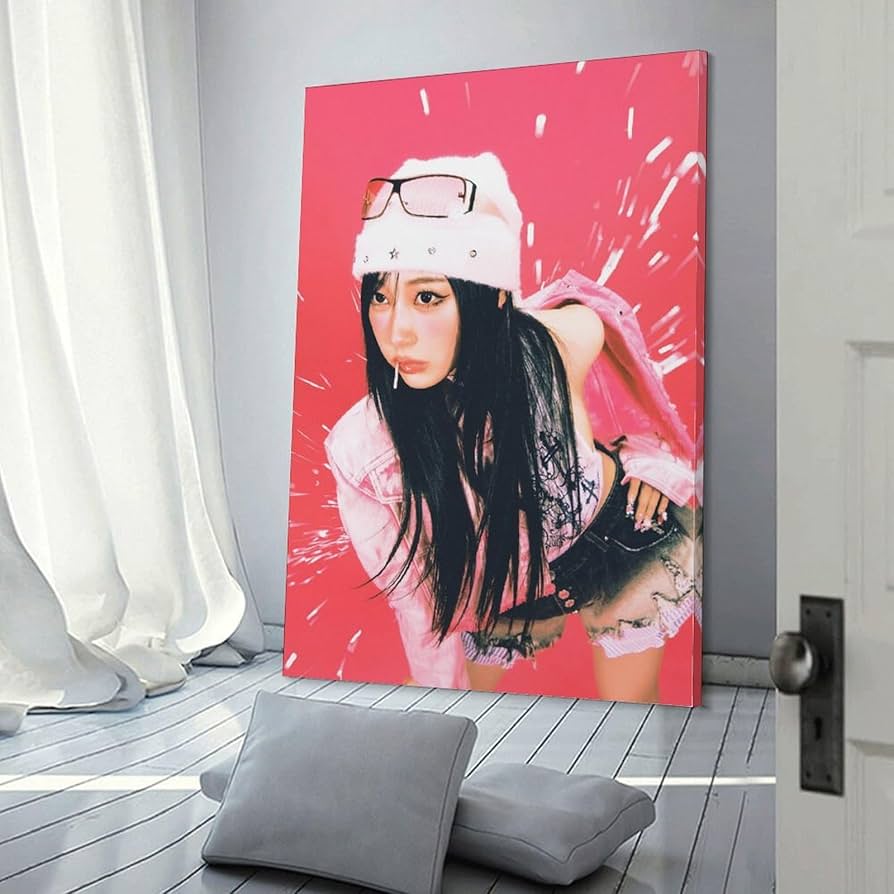 Amazon.co.jp: GISELLE ジゼル Aespa エスパ Hot Mess 音楽キャンバス