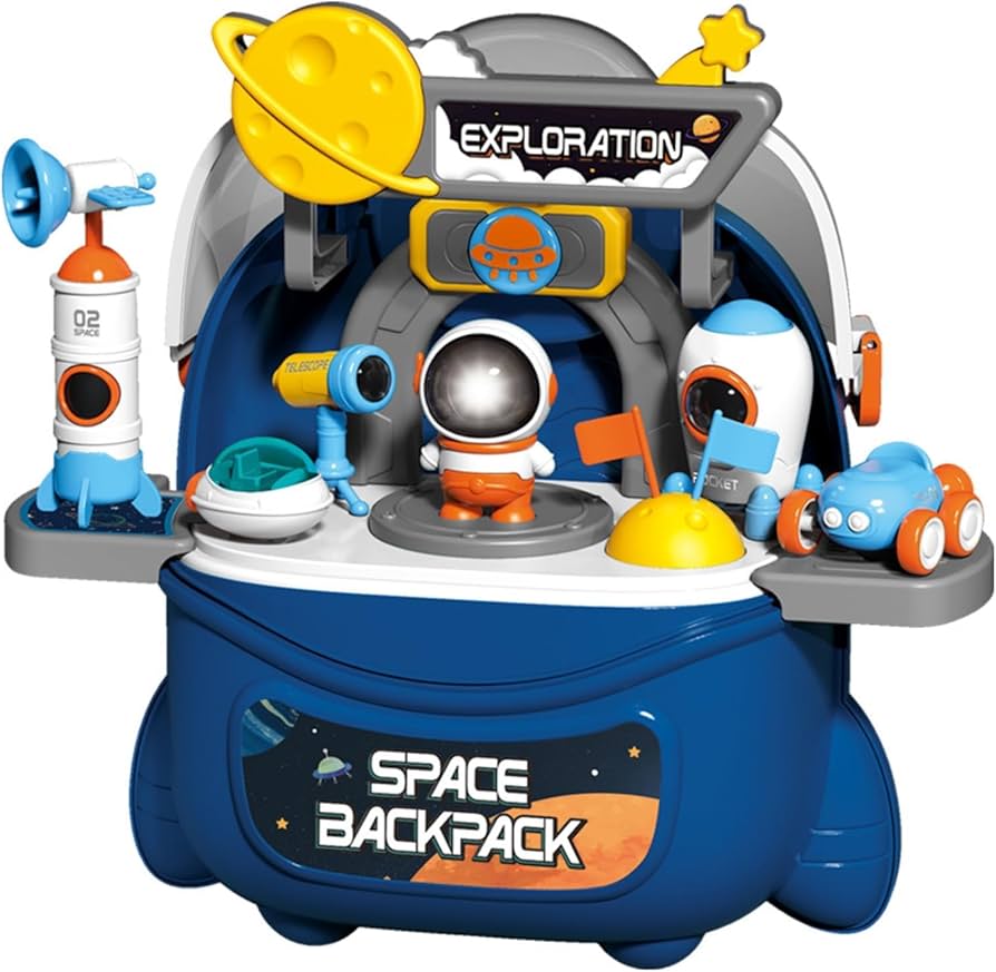 Amazon.com: Kidplokio 2 in 1 Space Rocket Astronaut Toys with