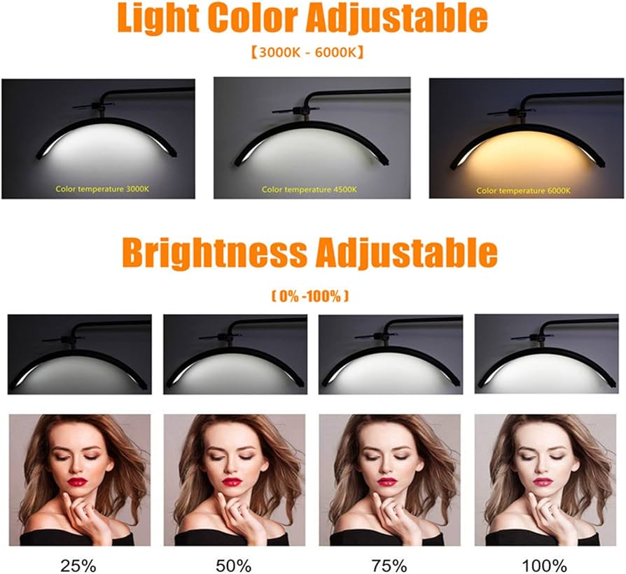 Amazon.co.jp: ハーフムーンLEDライト、リモコン付きまつげ