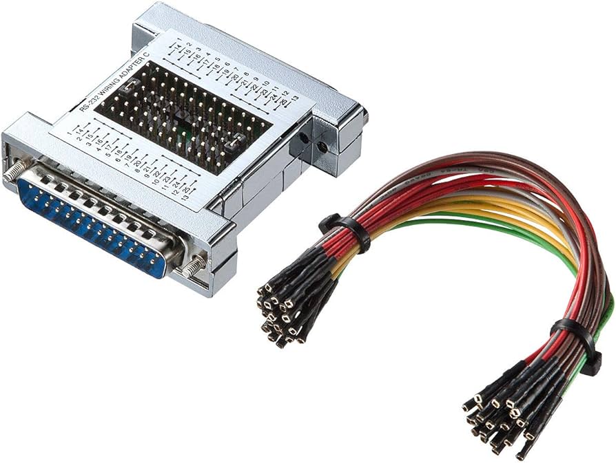 Amazon.co.jp: サンワサプライ RS-232Cミニワイヤリング AD10-25