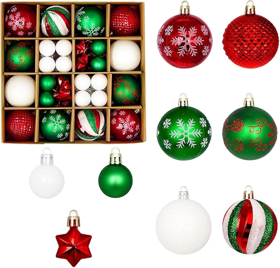 Amazon.co.jp: クリスマス飾り クリスマス ボール オーナメント