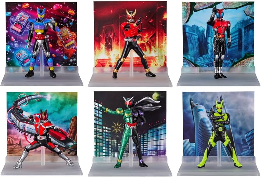 Amazon | MICRO STATUE COLLECTION 仮面ライダー 8個入りBOX (食玩