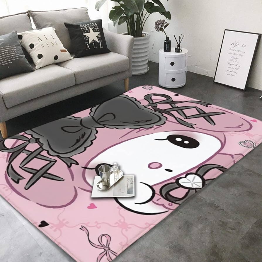 Amazon｜クロミ ちゃん マイメロディ カーペット 絨毯 ラグマット ラグ