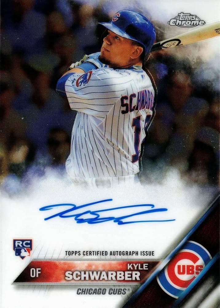 Amazon.com: 2016 Topps Chrome Baseball #RA-KSE Kyle Schwarber