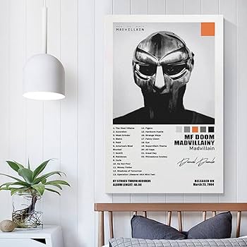 Amazon.co.jp: Mf Doom ポスター Madvillainy アルバムカバー ポスター