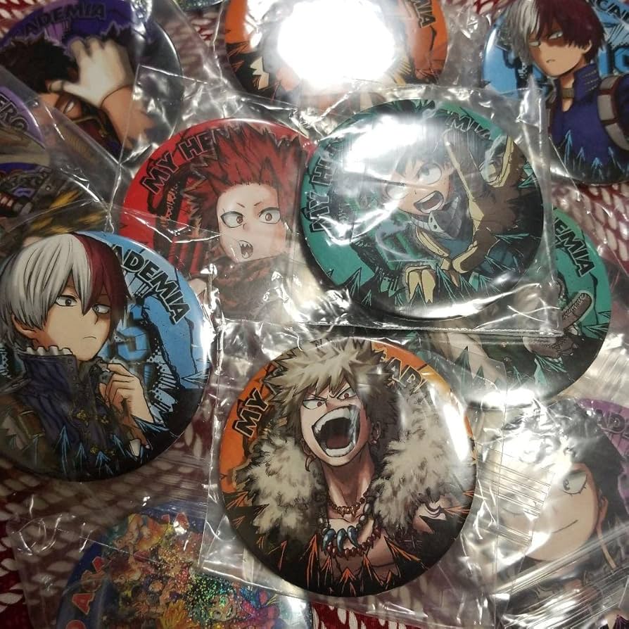 Amazon.co.jp: ヒロアカ コレクション缶バッジ 第3弾 コンプ 十傑