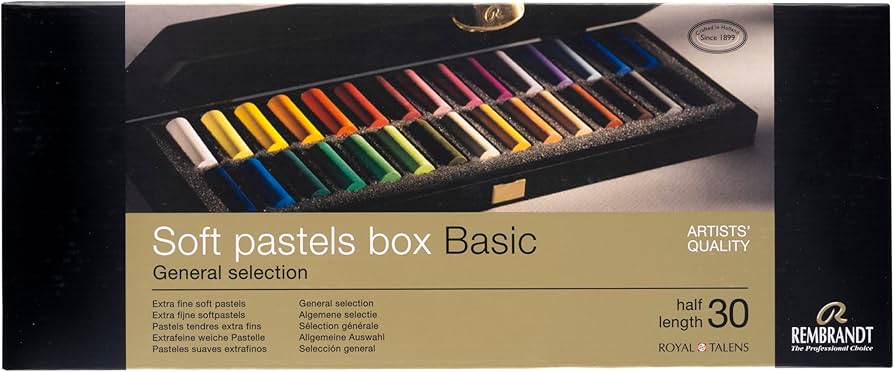Amazon.com: Rembrandt Professional Soft Pastel Set in Luxury