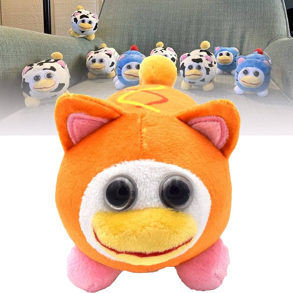 Buy 10.6in Peepy Cow Plush,Cute Cartoon Corndog Peepy Soft Stuffed
