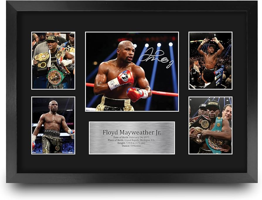 最終値下げ】フロイド・メイウェザー 直筆サインカード 最終値下げ