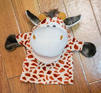 Amazon.co.jp: パペット きりん キリン 人形劇 腹話術 手袋 ぬいぐるみ