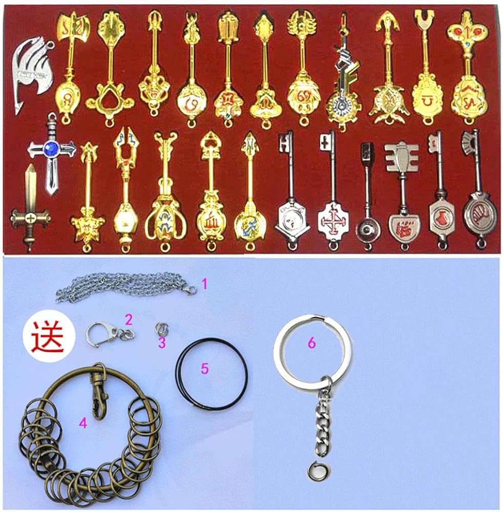 Amazon.co.jp: [JKS] フェアリー テイル ルーシィ 星霊の鍵 25セット