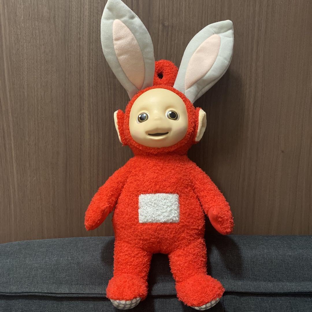 Amazon.co.jp: テレタビーズ big ぬいぐるみ ポー 赤 うさ耳 : おもちゃ