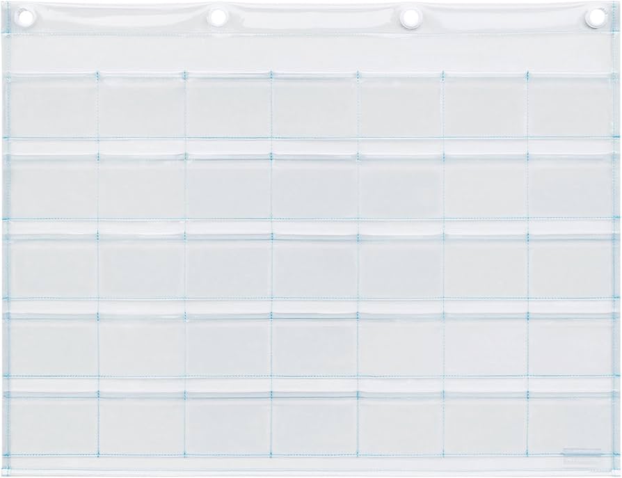 Amazon｜サキ ウォールポケット ダブルポケット 35ポケット クリア W