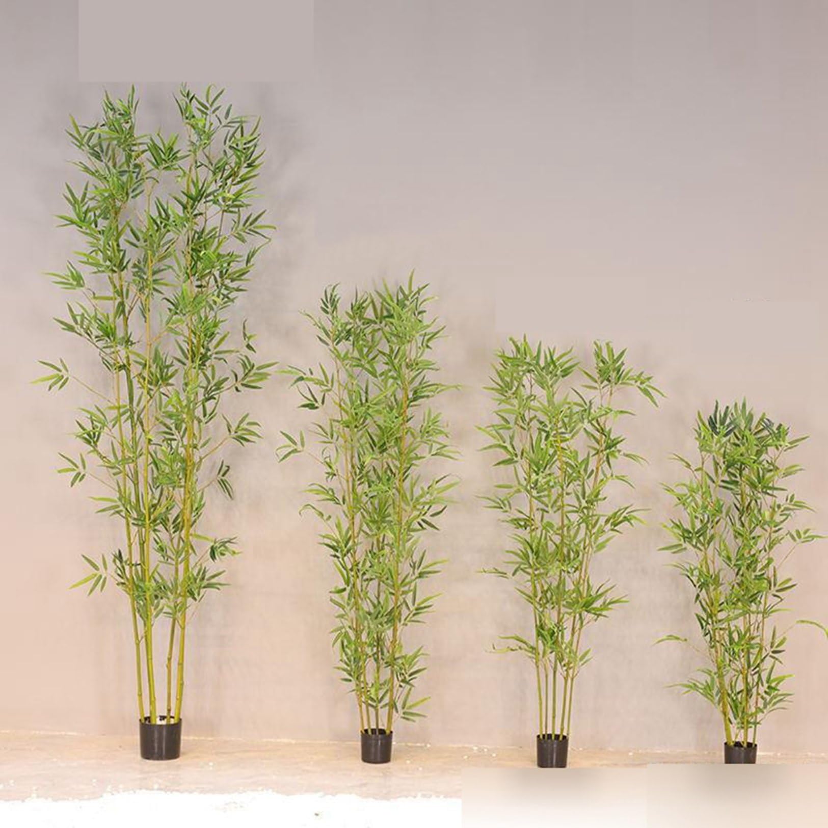 Amazon｜フェイクグリーン 竹 インテリアグリーン 大型緑葉 リアル