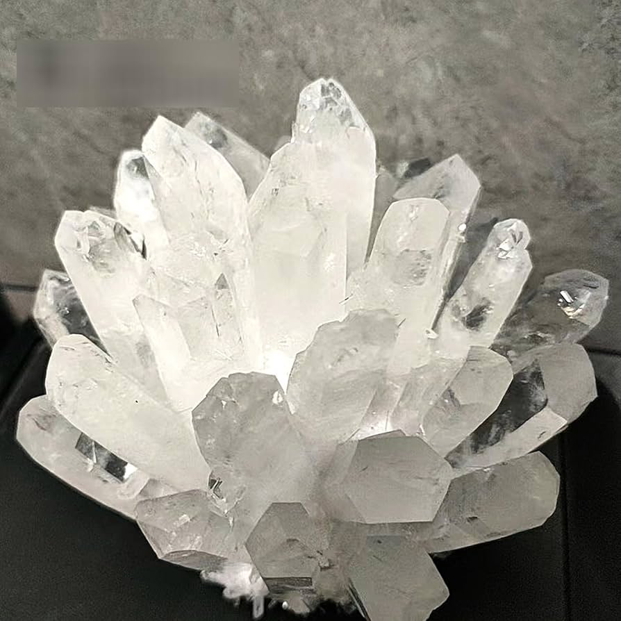 Amazon.co.jp: クリスタル 天然水晶 白水晶 ホワイト 天然石 六角柱