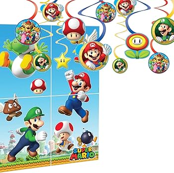 Amazon.co.jp: マリオパーティーの背景とデコレーション – スーパー