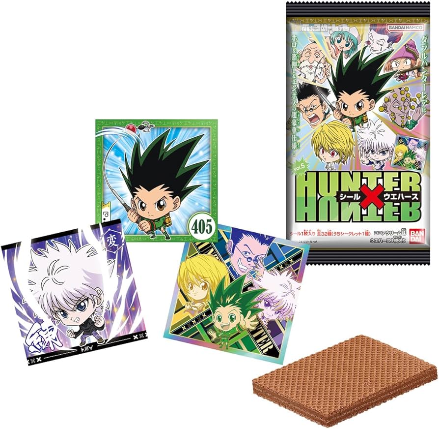 Amazon | にふぉるめーしょん HUNTER×HUNTER シール×ウエハースvol.5