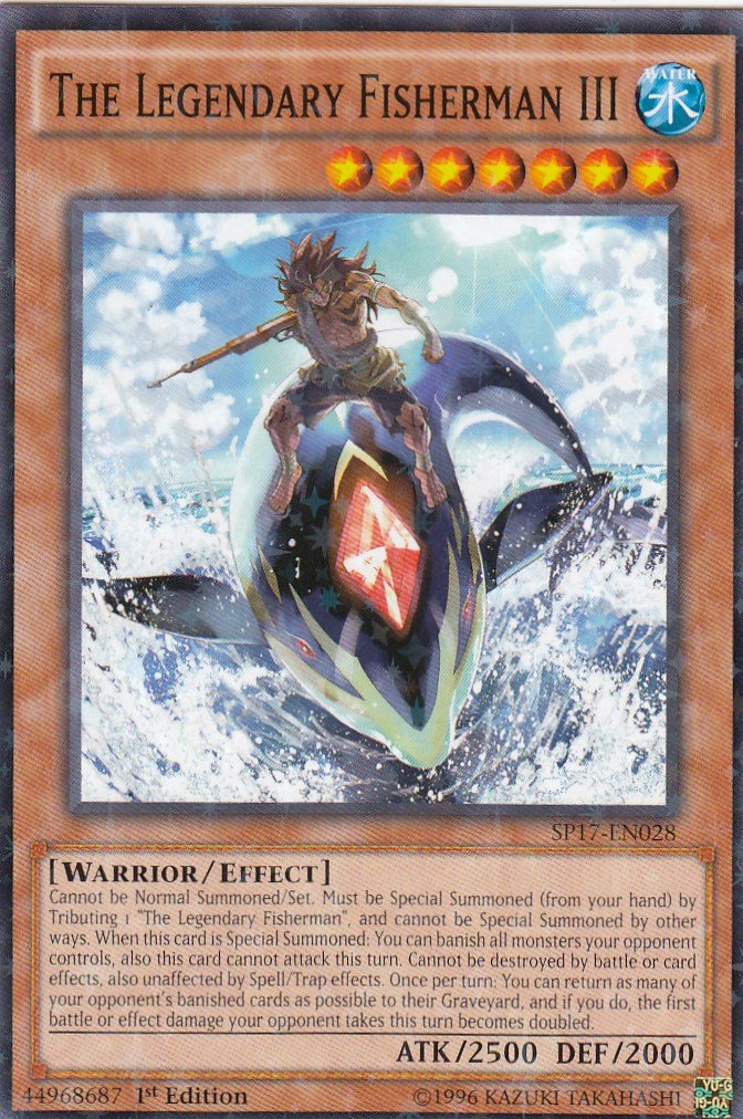 Amazon.co.jp: 遊戯王 SP17-EN028 伝説のフィッシャーマン三世The
