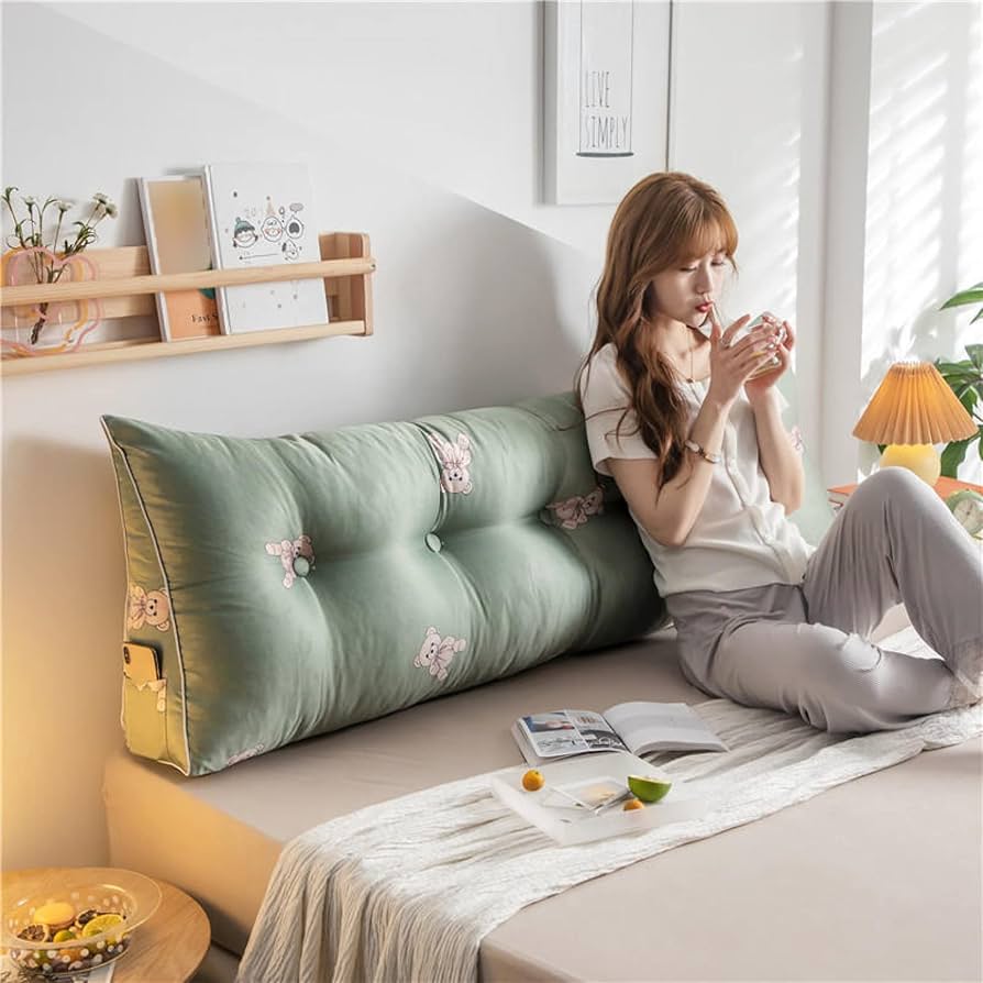 Amazon｜三角クッション 背もたれ 座椅子 ソファー 寝返り リビング