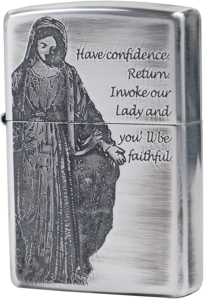 Amazon.co.jp: ZIPPO(ジッポー) ライター ZYA キリスト・マリア JM-KB