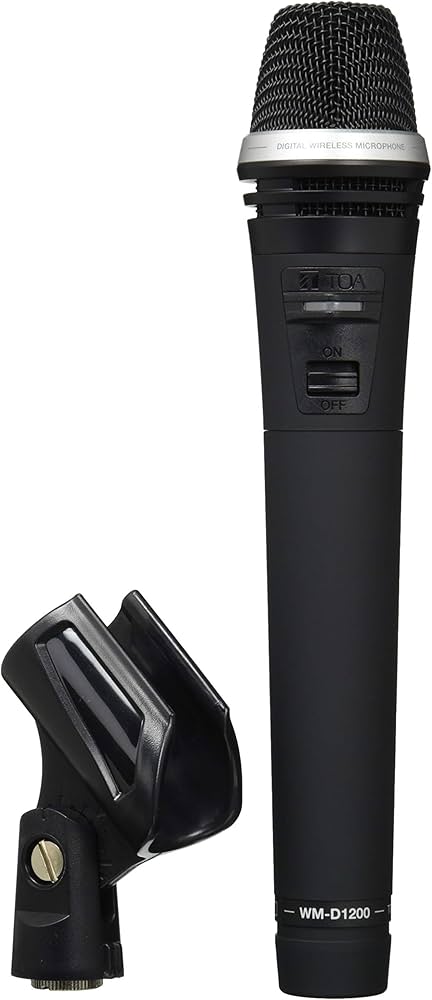 Amazon | TOA デジタルワイヤレスマイク ハンド型 WM-D1200
