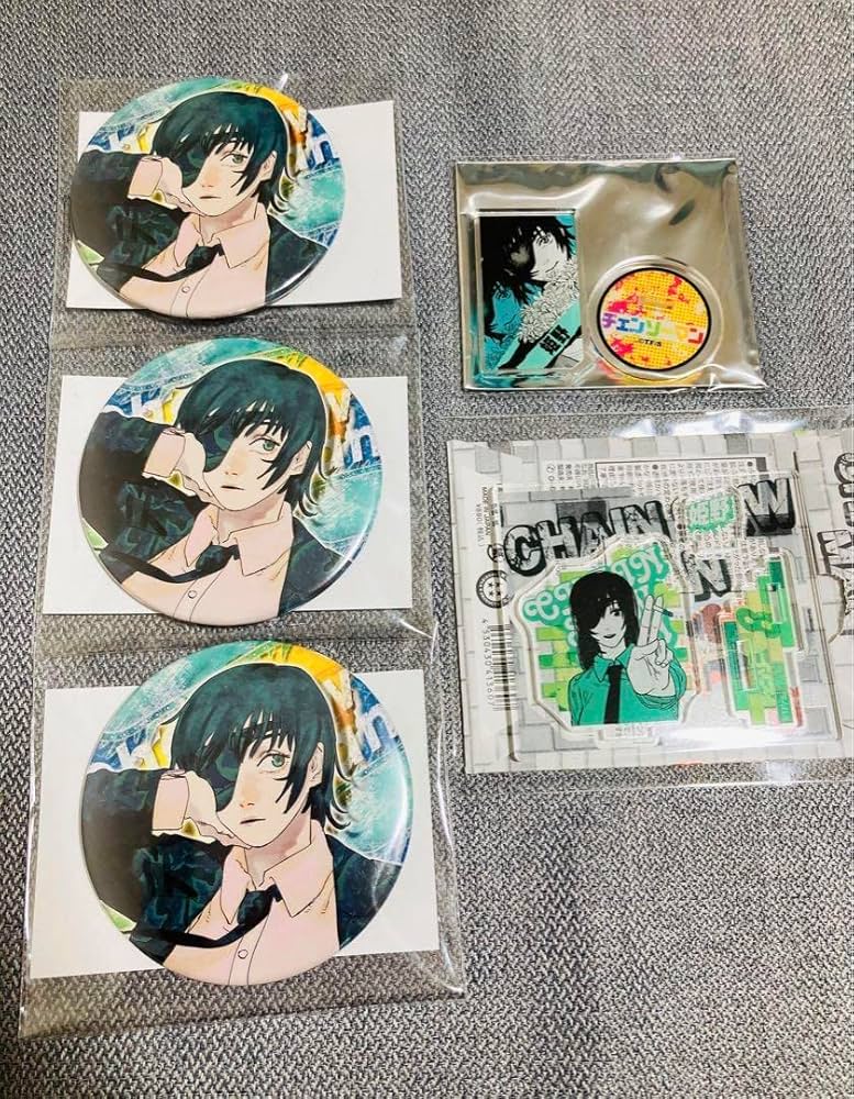 Amazon.co.jp: チェンソーマン 姫野先輩 姫パイ 缶バッジ アクリル