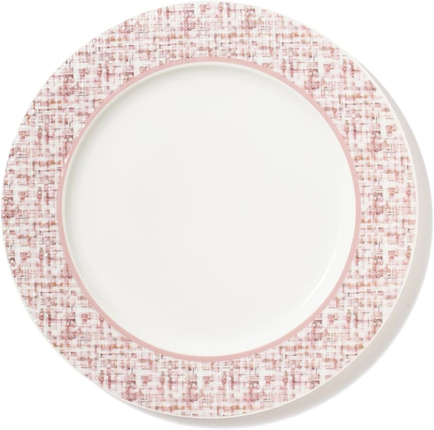 Amazon.co.jp: Francfranc フランフラン ツイード プレートM ピンク