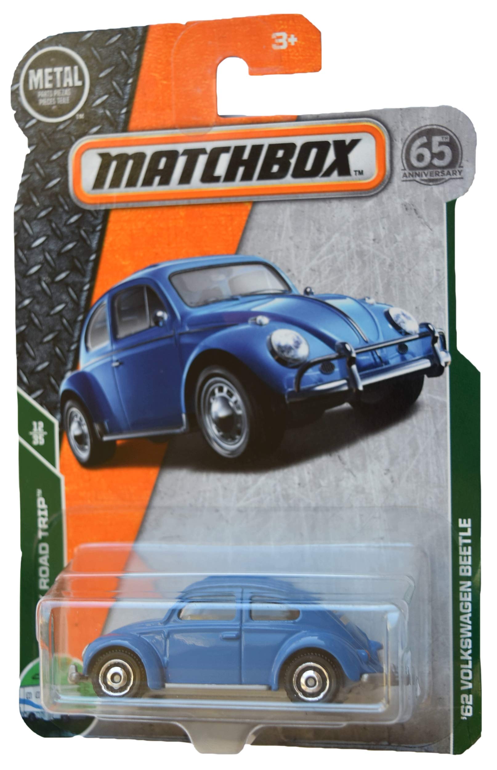 Amazon.com: Matchbox Road Trip 12/35 '62 Volkswagen Beetle 16/125