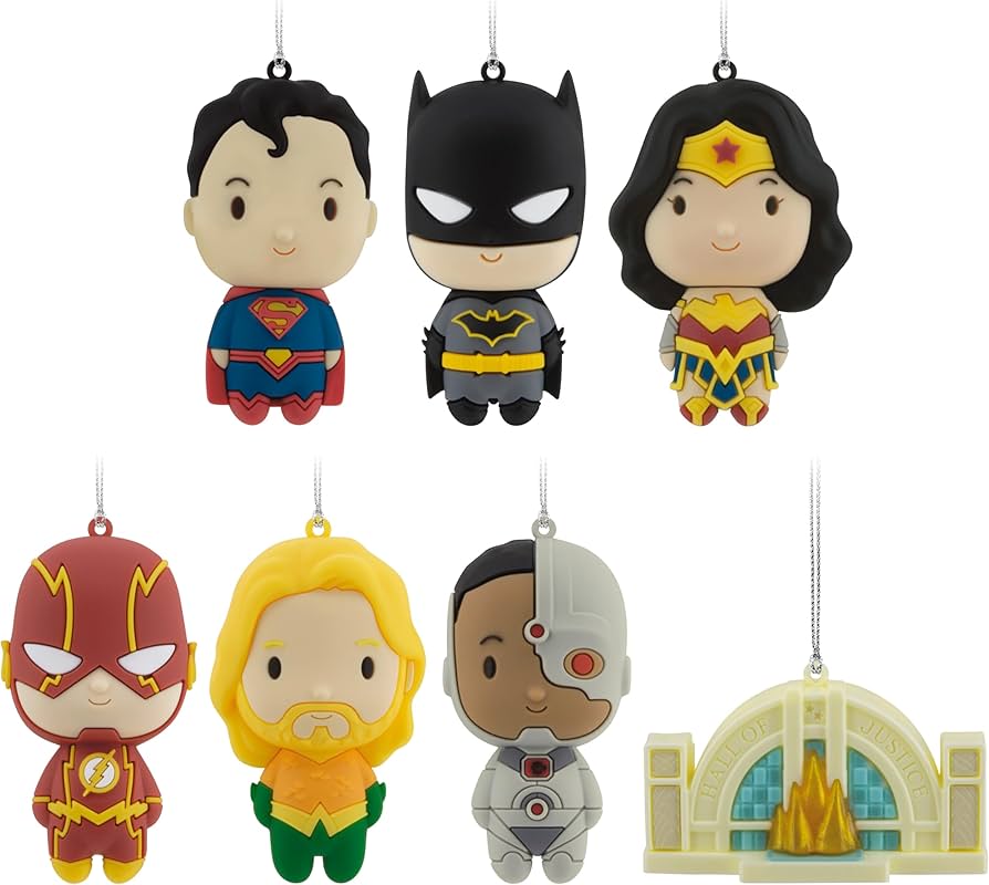 Hallmark DC Comics Justice League Mystery Miniature Christmas