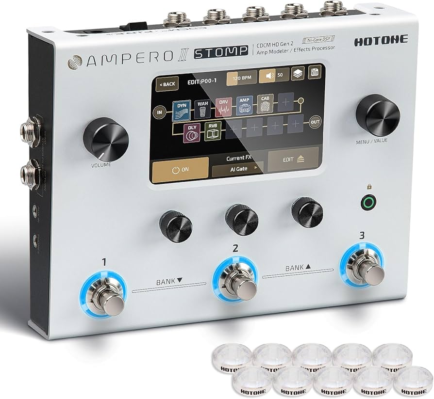 Amazon.com: HOTONE Guitar Multi Effects Processor Multi Effects