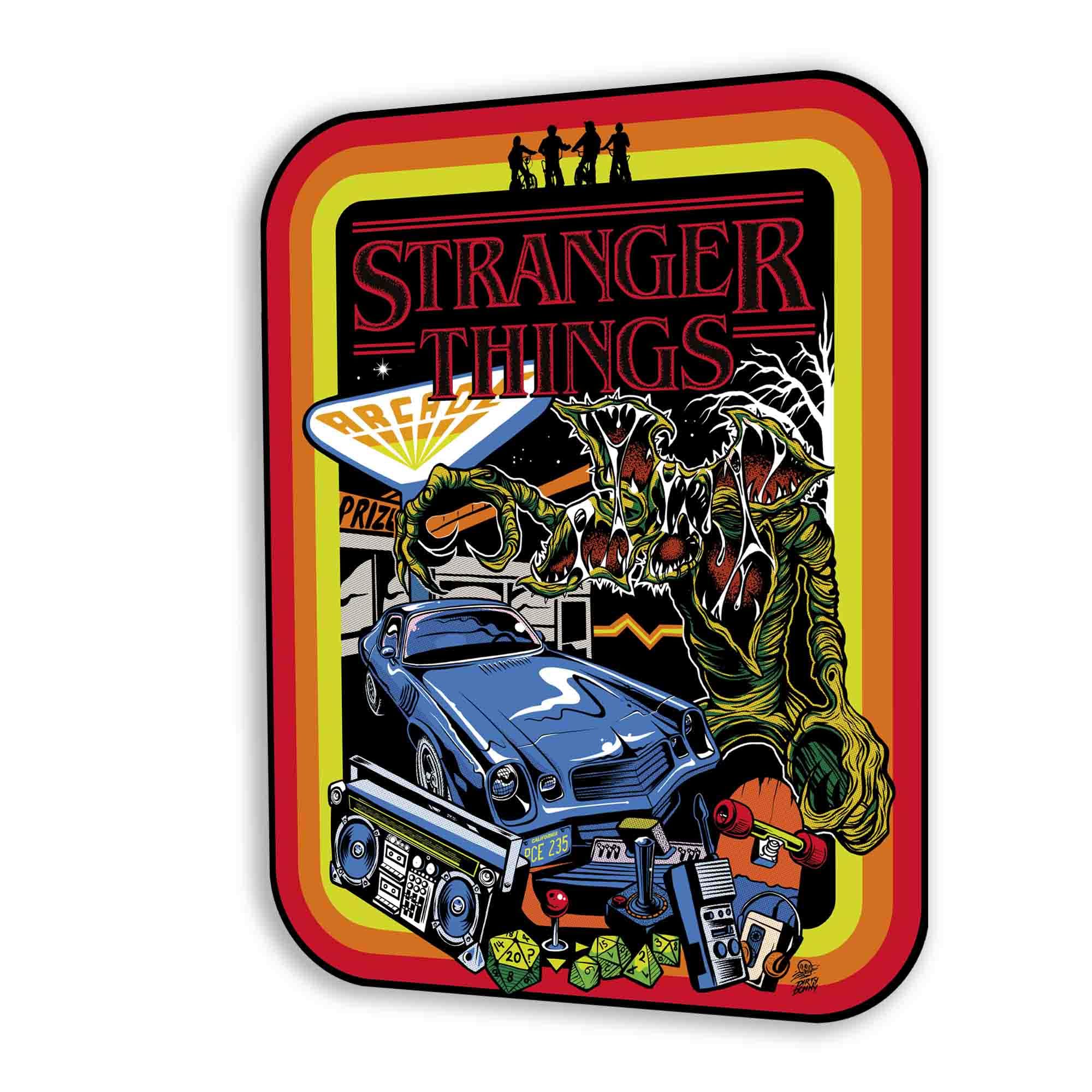 Amazon.com: Stranger Things Metal Sign - Vintage Stranger Things