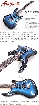 Amazon | エレキギター 初心者セット AriaProII MAC-STD MRS 入門 18点