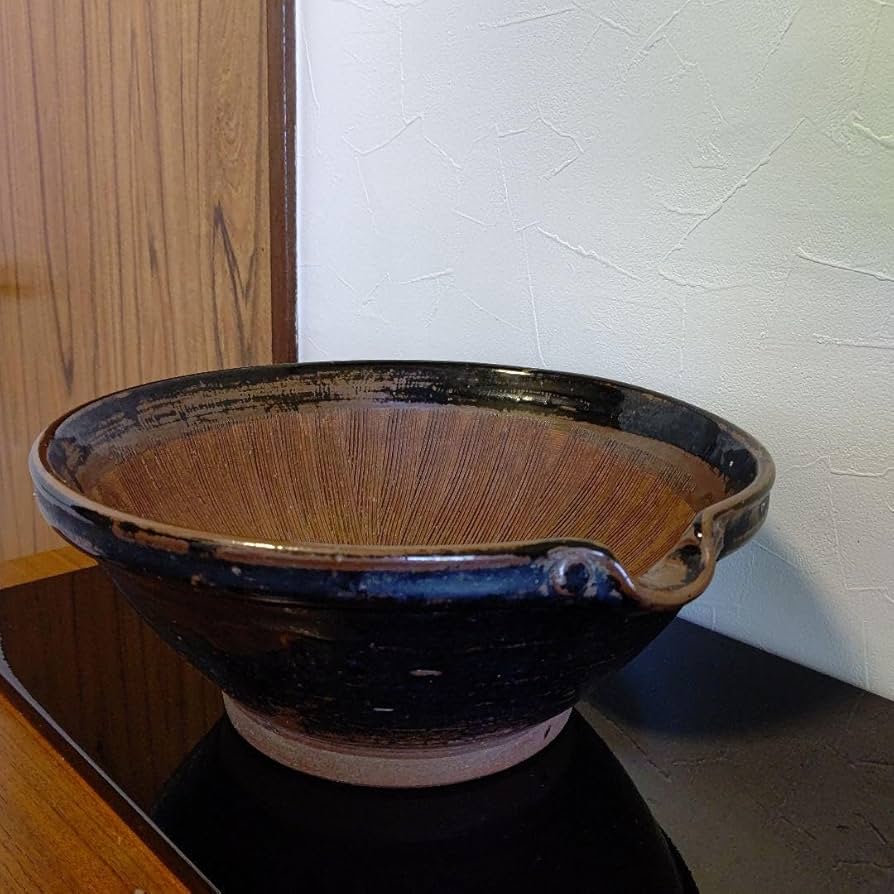 Amazon.co.jp: 小石原焼 太田熊雄窯 擂り鉢 特大 太田孝広作口径30高さ