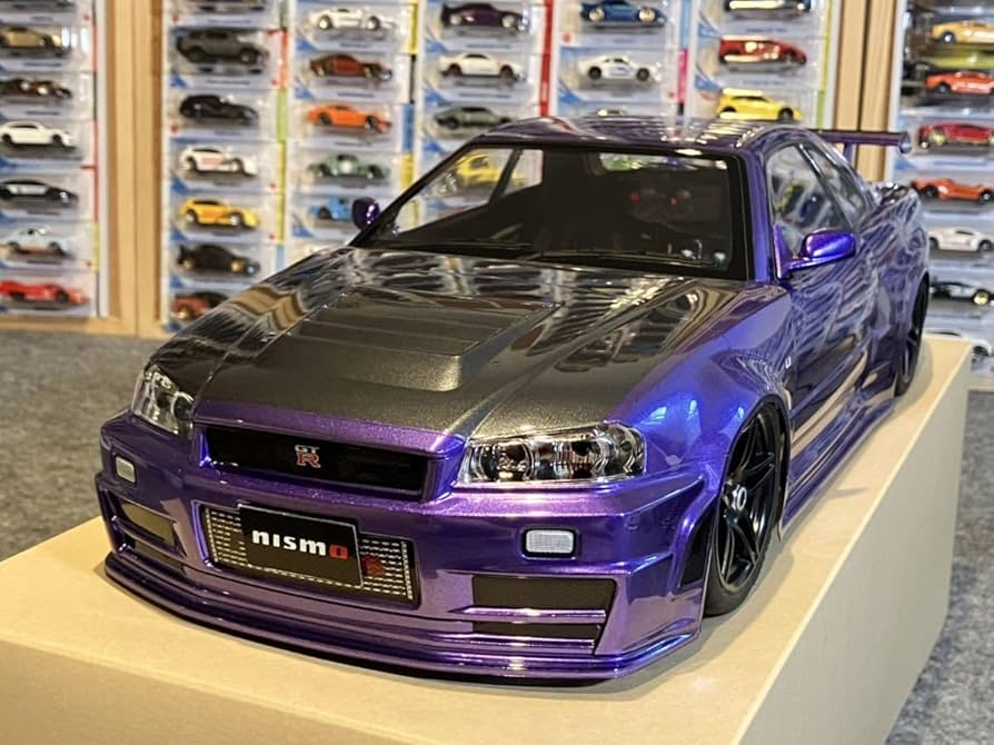 Amazon.co.jp: タミヤラジコン日産スカイラインGT-R R34 塗装済