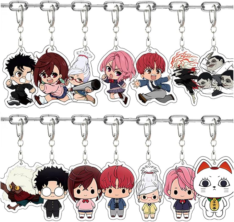 Amazon.co.jp: HANHUO ダンダダン キーホルダー モモ 綾瀬桃 高倉健