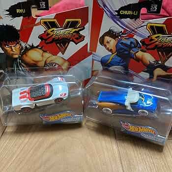 Amazon | ホットウィール ストリートファイター 2台セット リュウ 春