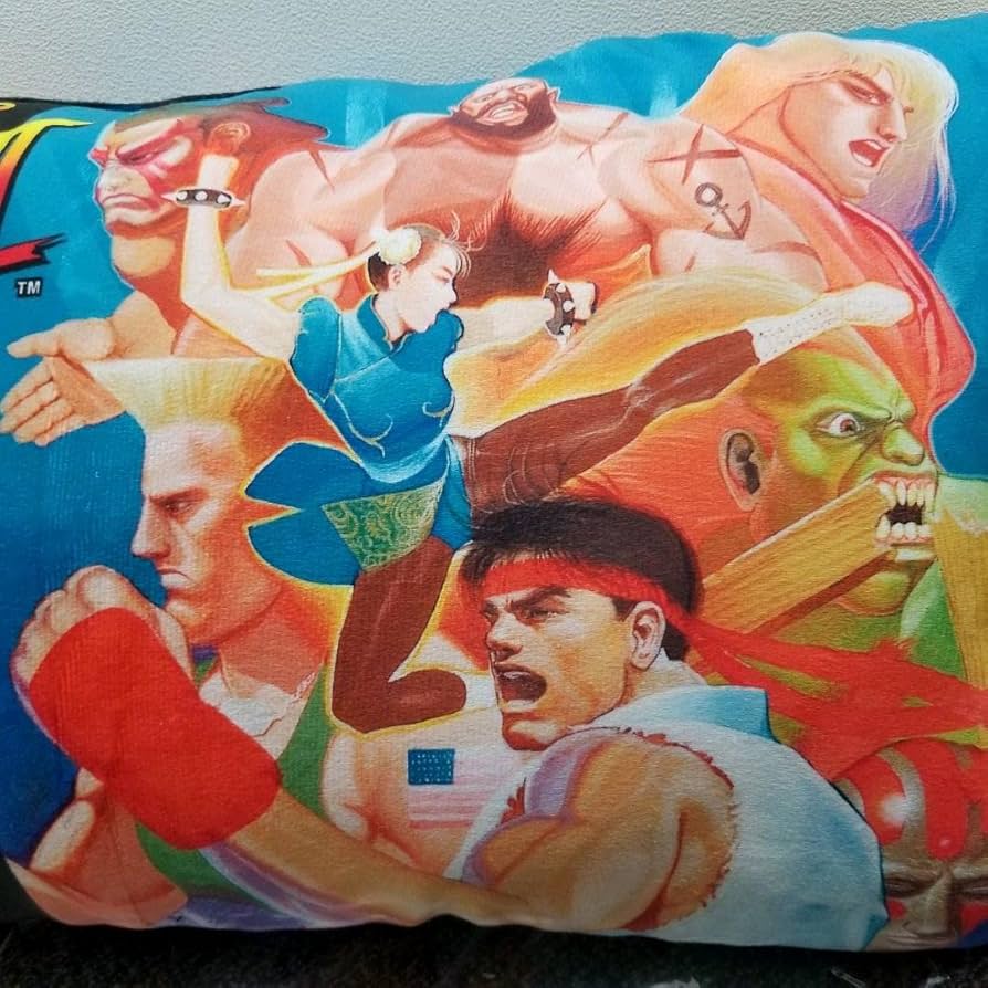 Amazon.co.jp: ストリートファイターII 枕 クッション : おもちゃ