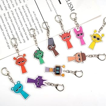 Amazon.co.jp: [Fantasyon] キーホルダー 10個セット アクリル