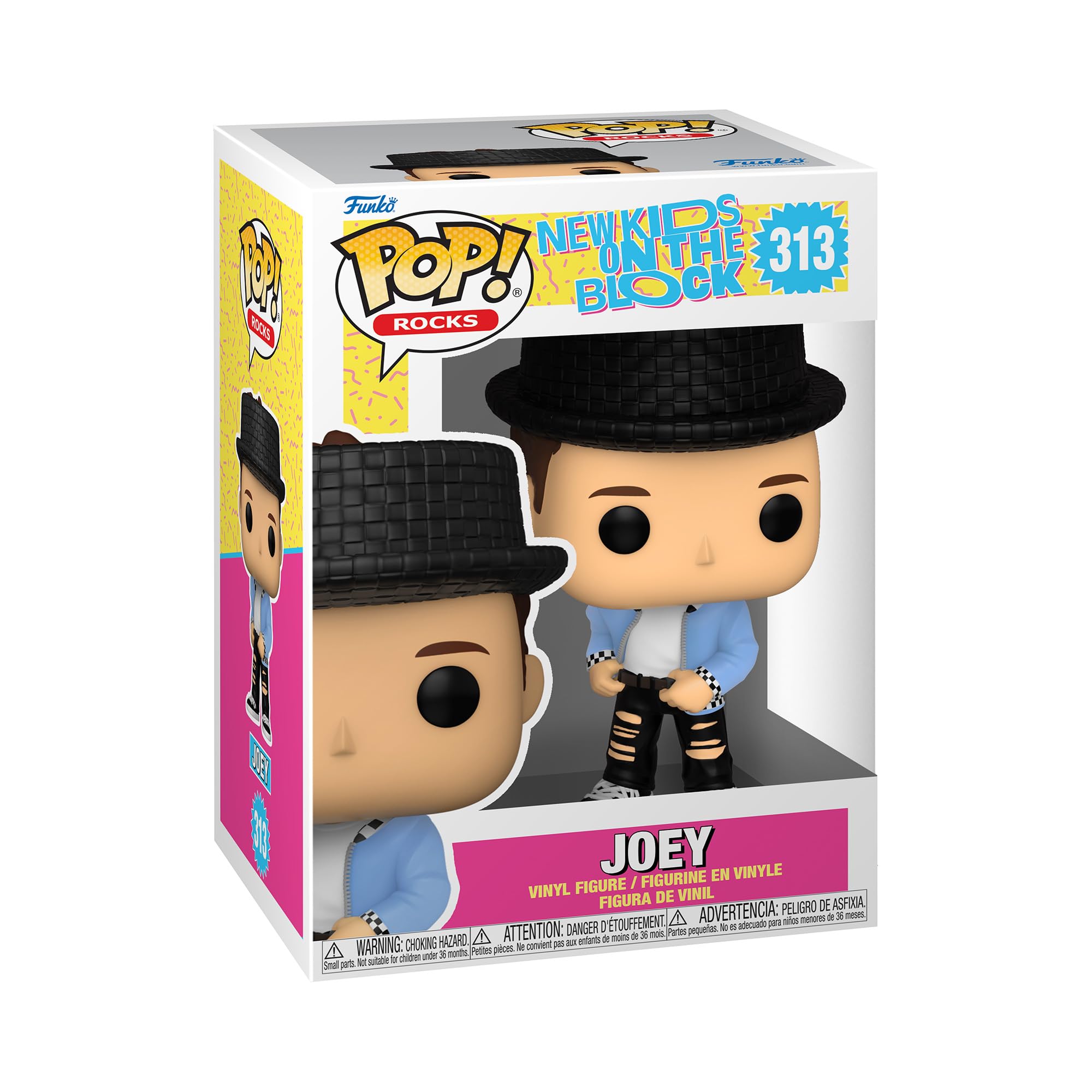 Amazon.com: Funko Pop! Rocks: New Kids on The Block - Joey : New